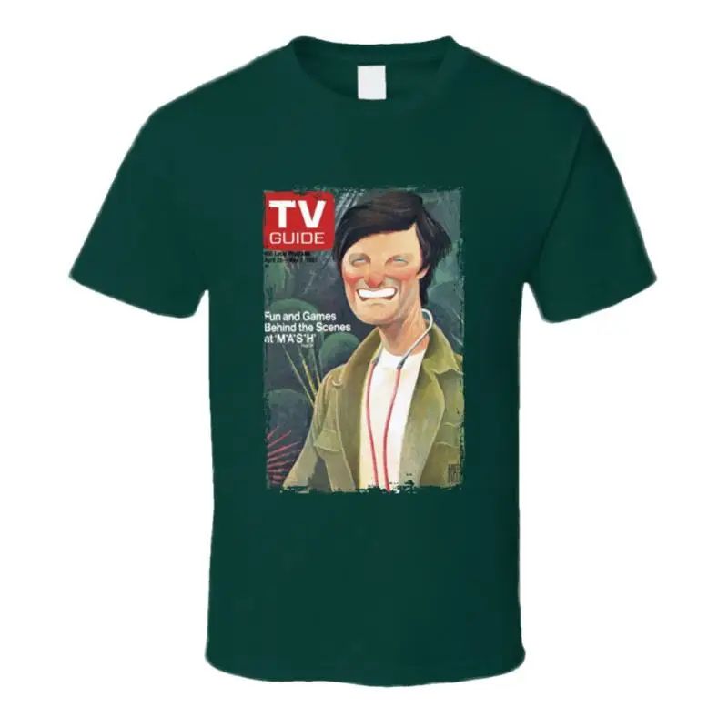 Mash Alan Alda Tv Magazine Cover T Shirt