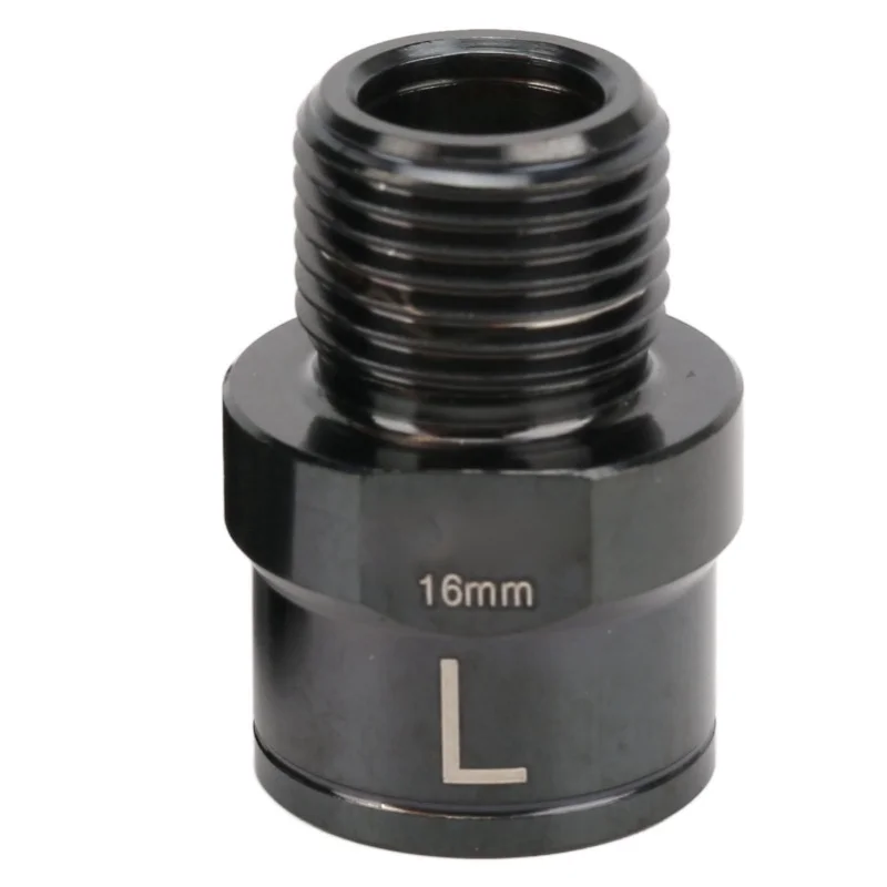 Bicycle Pedal Extender Titanium Alloy Bike Pedal Extension Shaft For Mountain Road Bike Black