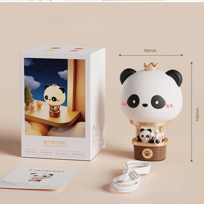 Nice Creative Cartoon Night Lights USB Charging Children's Bedroom Decorative Lamps