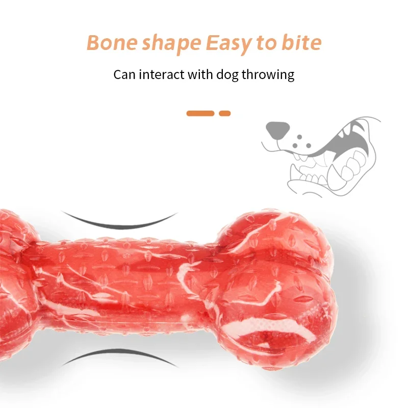 Gigwi Dog Toy G-BLINK Series Bite Resistance Bouncy Pet Chew Toy Small/Medium Dog Molar Bite Resistant Sounding Toy Pet Supplies