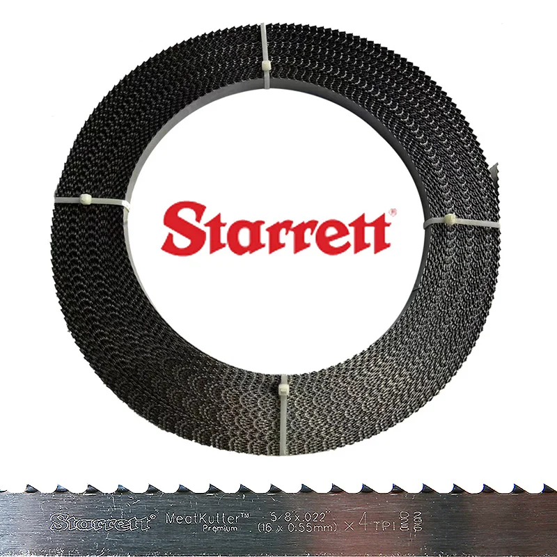 meat and bone cutting butcher band saw blade for machine Fast cutting Frozen meat shop band saw blade coil stock