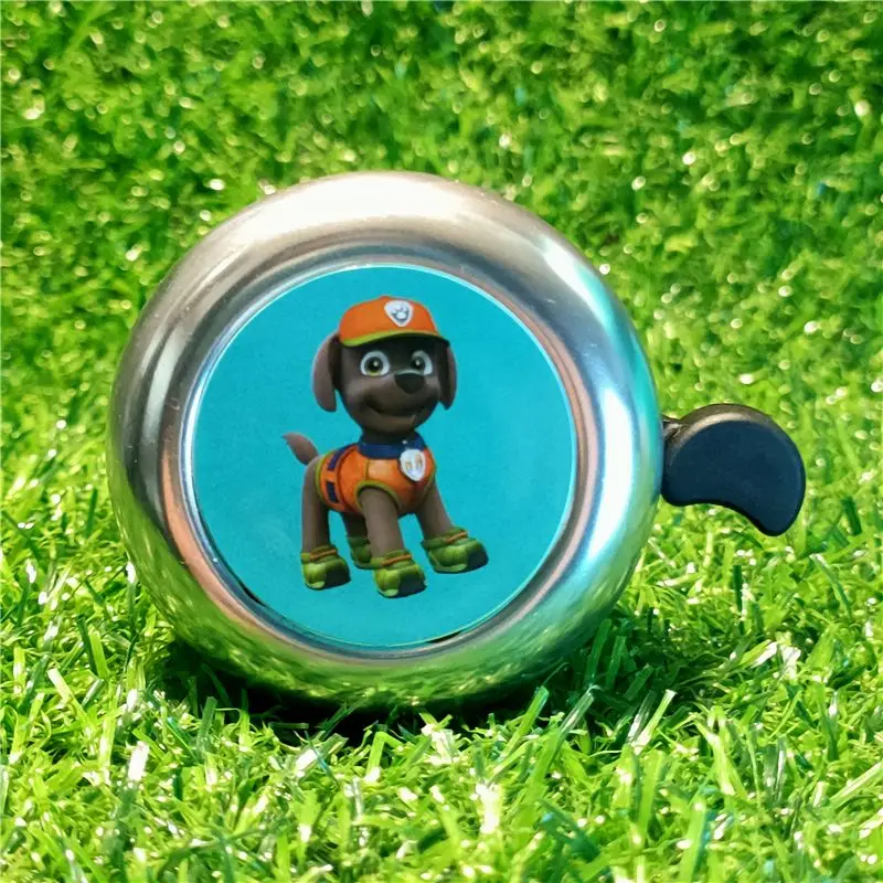 باو باترول-جرس حلقة الدراجة البسيطة ، سبائك الألومنيوم ، سلامة الدراجات ، إنذار التحذير ، جرس المقود ، إكسسوارات الكرتون ، جديد #4