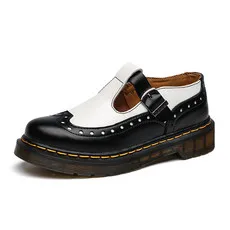 

Muyangsen Peach Heart Casual Girl Comfortable and Fashionable Height Raising Leather Shoes