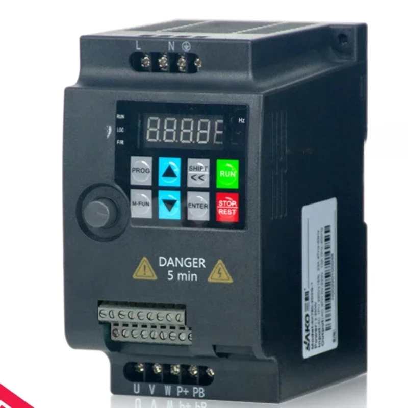 

VFD INVERTER SKI780 220VAC 0.75KW1.5KW/2.2KW 1HP Variable Frequency Drive Converter for Motor Speed Control