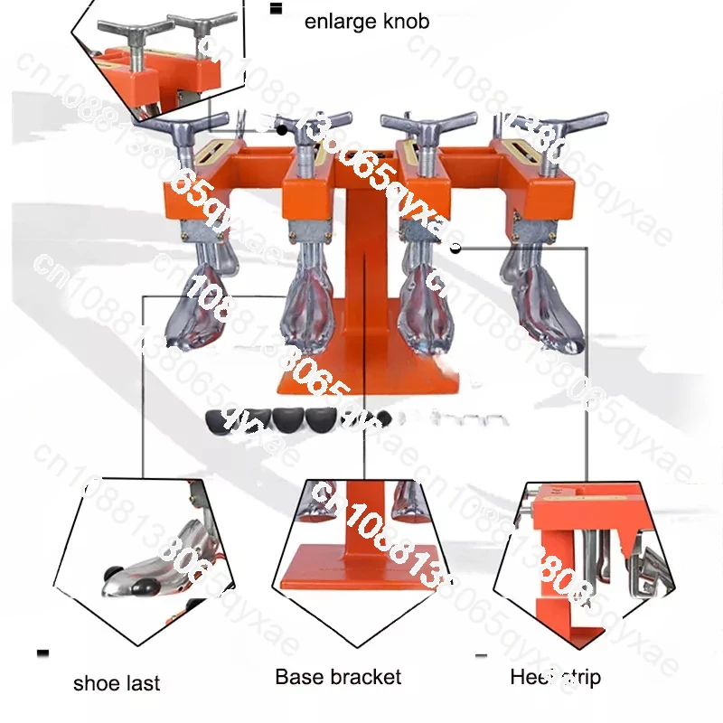 Electroplating Shoe Last Expansion Shoes Expanding Machine Shoe Stretcher/Shoe Expander Hand Tool Double-headed Shoe Expander