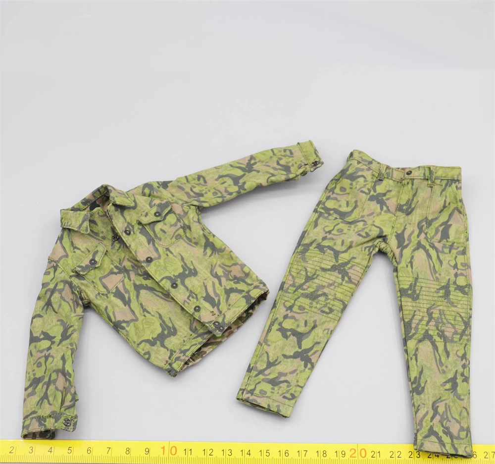 

1/6th QORANGER QOTOYS QOM-1050 Asia Soldier Doll Soldier Doll Toys Model Uniform Coat Pant Not Real Accessories For 12" Figure