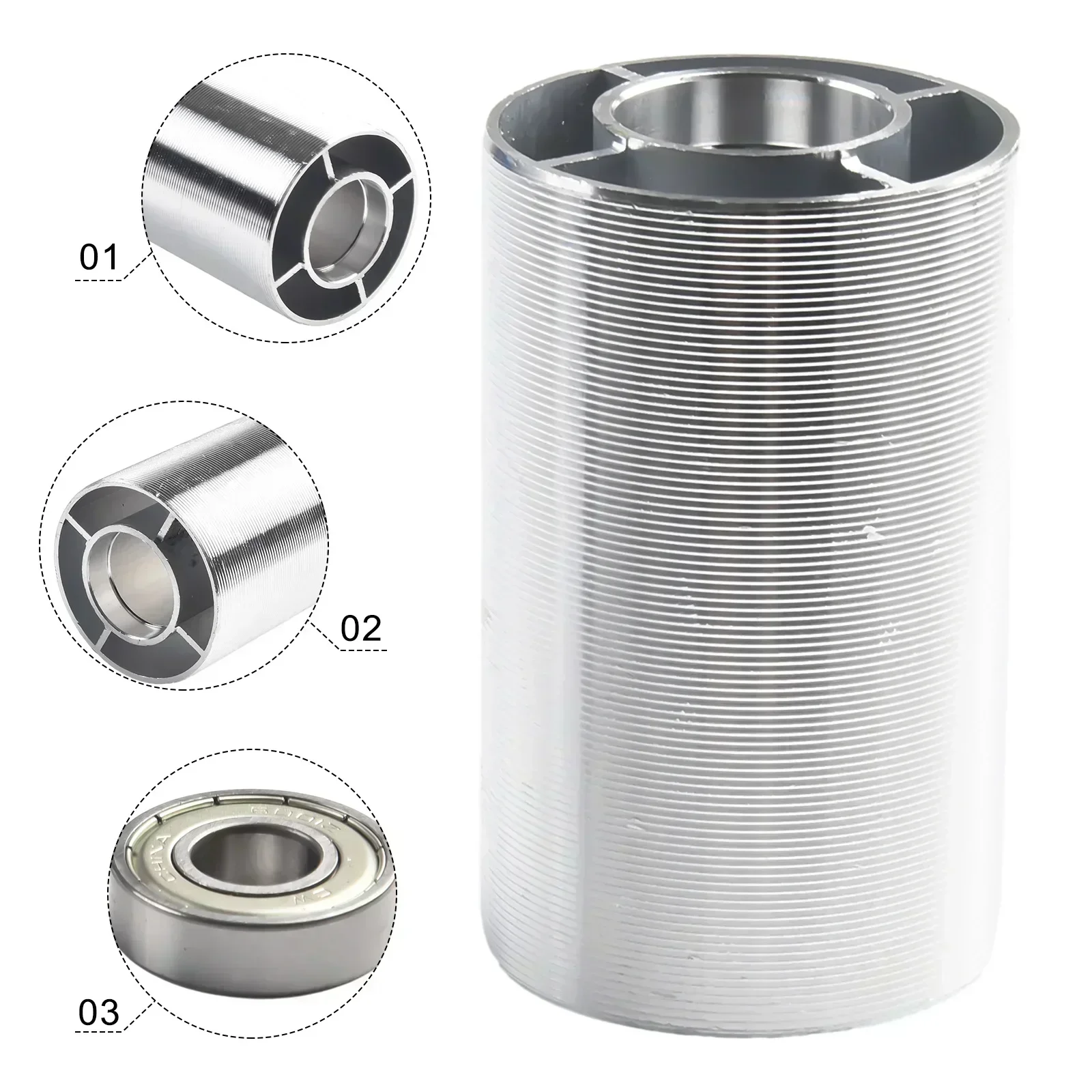 

Aluminum Driving Roller Sanding Belt Machine 9403 Front Drum Aluminum Wheel For 9403 Belt Sander Replace Accessories Belt Sander