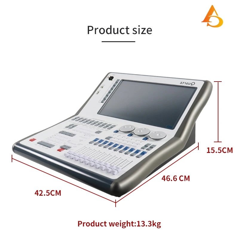 Console d'éclairage à Quartz Tiger Touch v16/v17, contrôleur d'éclairage de scène professionnel pour Performance sur scène