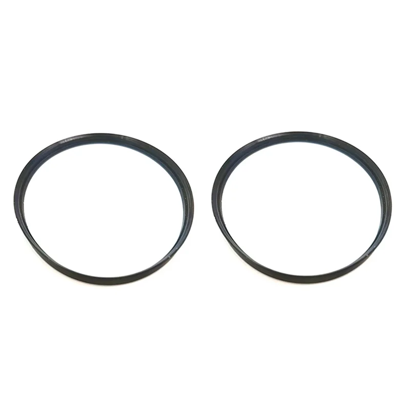 2PCS Dust Proof Bayonet Seal Ring Rubber for Canon EF 24-105 24-70 17-40 16-35 Mm Lens Repair (Black Circle)