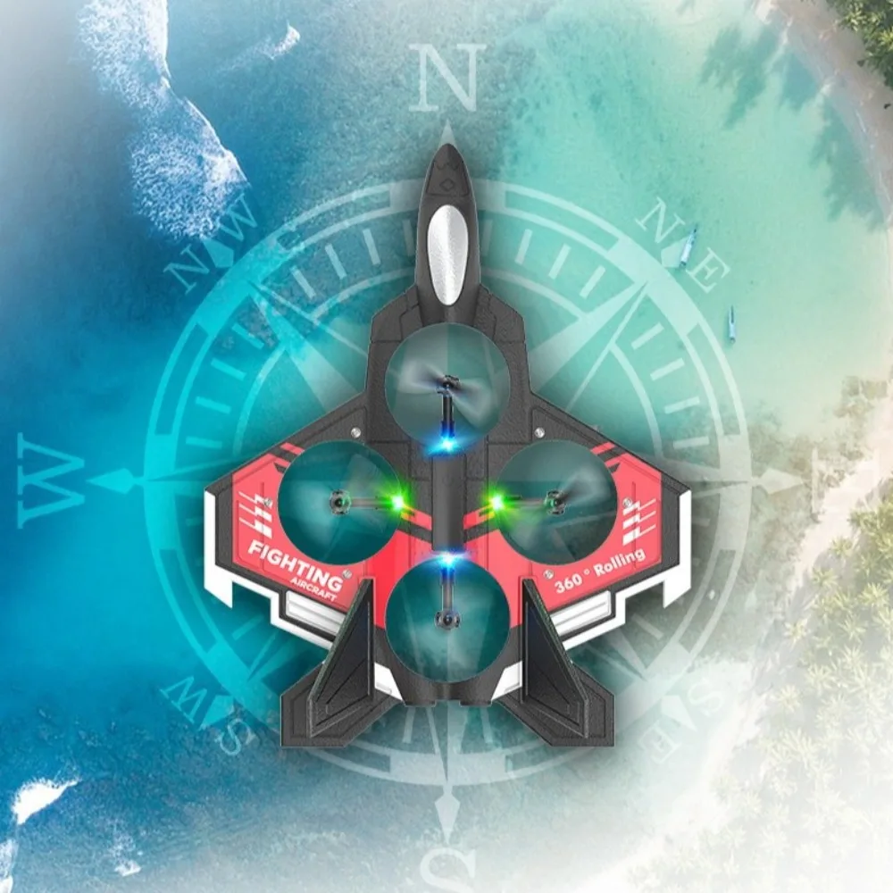 Durable S98 avión de combate Control remoto 2,4G Radio RC avión juguete Accesorios espuma planeador modelo juguete para niños