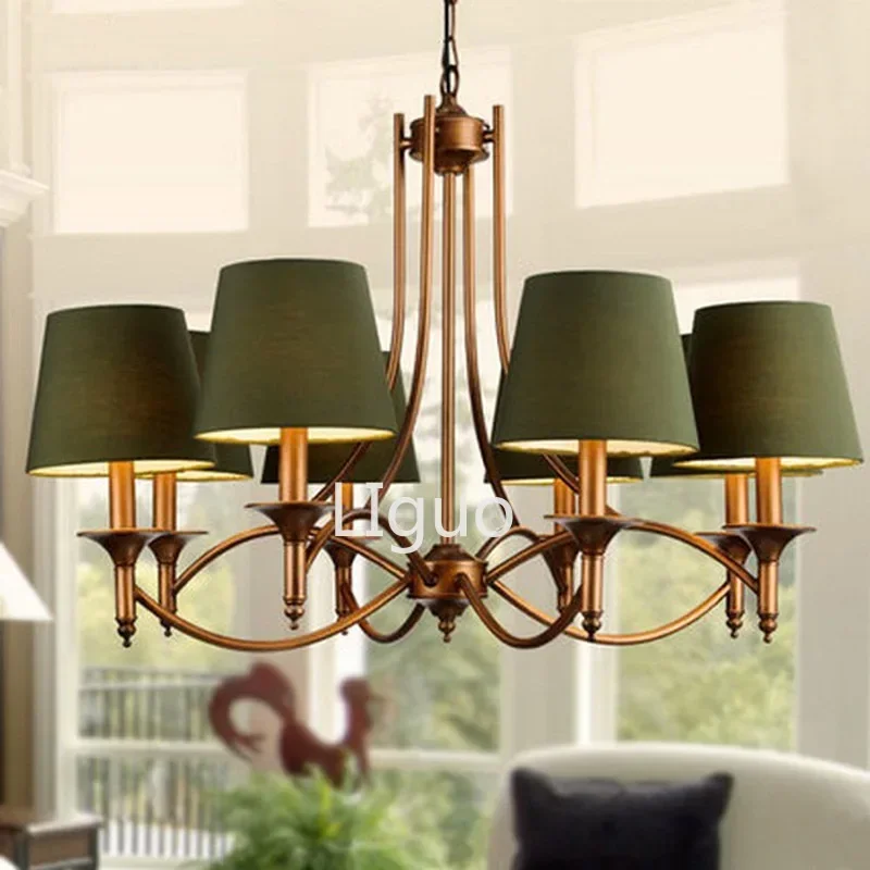 

Contemporary Chandelier, Modern American Style Dining Room Lighting Fixture Pendant Lamp Light for Bedroom Living Decor ZM1120