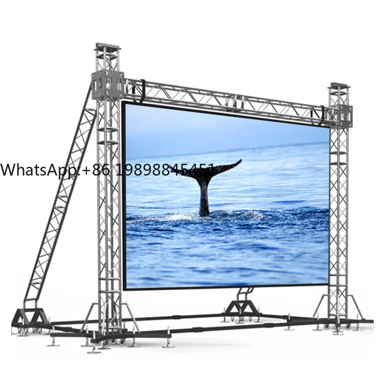 

High Performance Indoor-Outdoor P3.91 P4.81 Rental LED Display Screen for Concert Stage Background