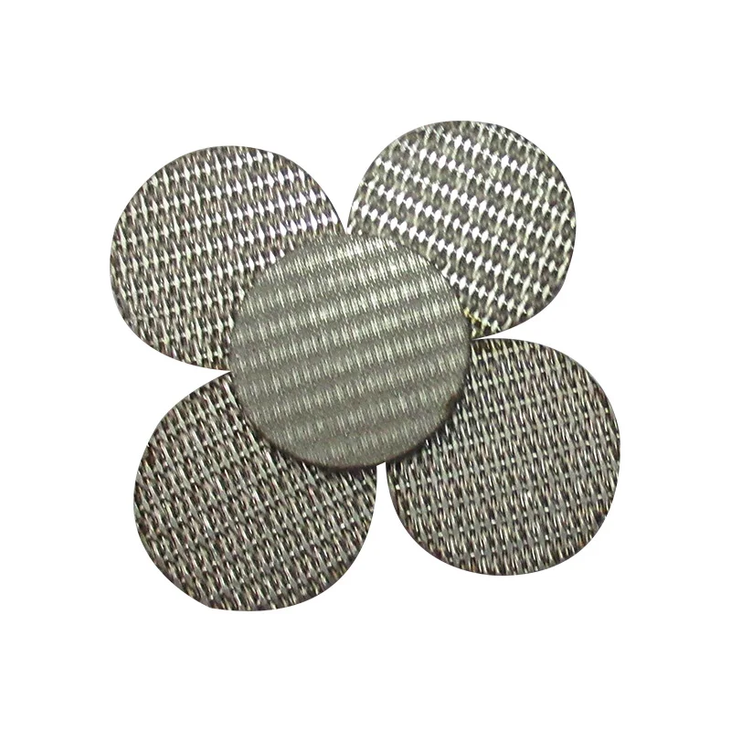 316L Stainless Steel 90 Micron Candle and Circular Sintered Filters