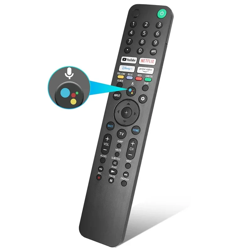 

RMF-TX520U голосовой пульт дистанционного управления для всех Sony TV Sony Bravia TV/Sony Smart TV Remote, XBR/KD/XR Series X80J, X85J, X90J, A80J, X80CJ и т. д.