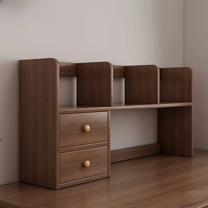 

Настольная книжная полка из массива дерева Fiberboard — компактный настольный органайзер для домашних офисов, кабинет и небольших помещений — натуральное дерево