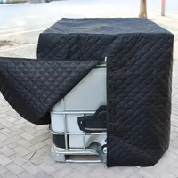 Thickened Water Tank Protective Cover 1000L IBC Container Warm Waterproof Dustproof Cover Sunscreen for  Oxford 210D Outdoor
