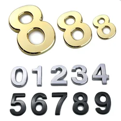 House Number Outdoor Sticker Apartment Self Adhesive Digits Hotel Office Address Residential Door Plate Number on The Front Door