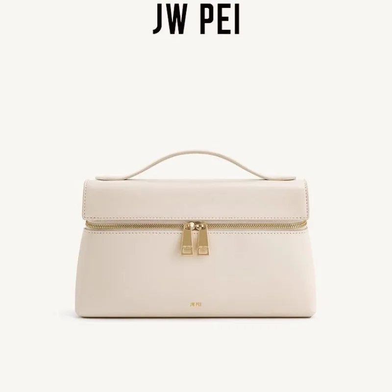 JW PEI Box Bag, Shoulder Bag, Crossbody Bag, Women's New Style, High-End, Suitable for Work, Commute, Small Handbag