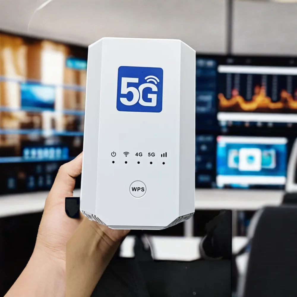 ZLT X28 5G CPE Router Dual-Band Gigabit 2.4G WIFI 6 DL 4Gbps UL 1Gbps TTL Indoor 5G Modem with Sim Card Slot