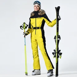 RUNNING RIVER Waterproof jumpsuit For women ski Suit women skiing Snowboard Jacket Female Snowboarding Set Clothing4510