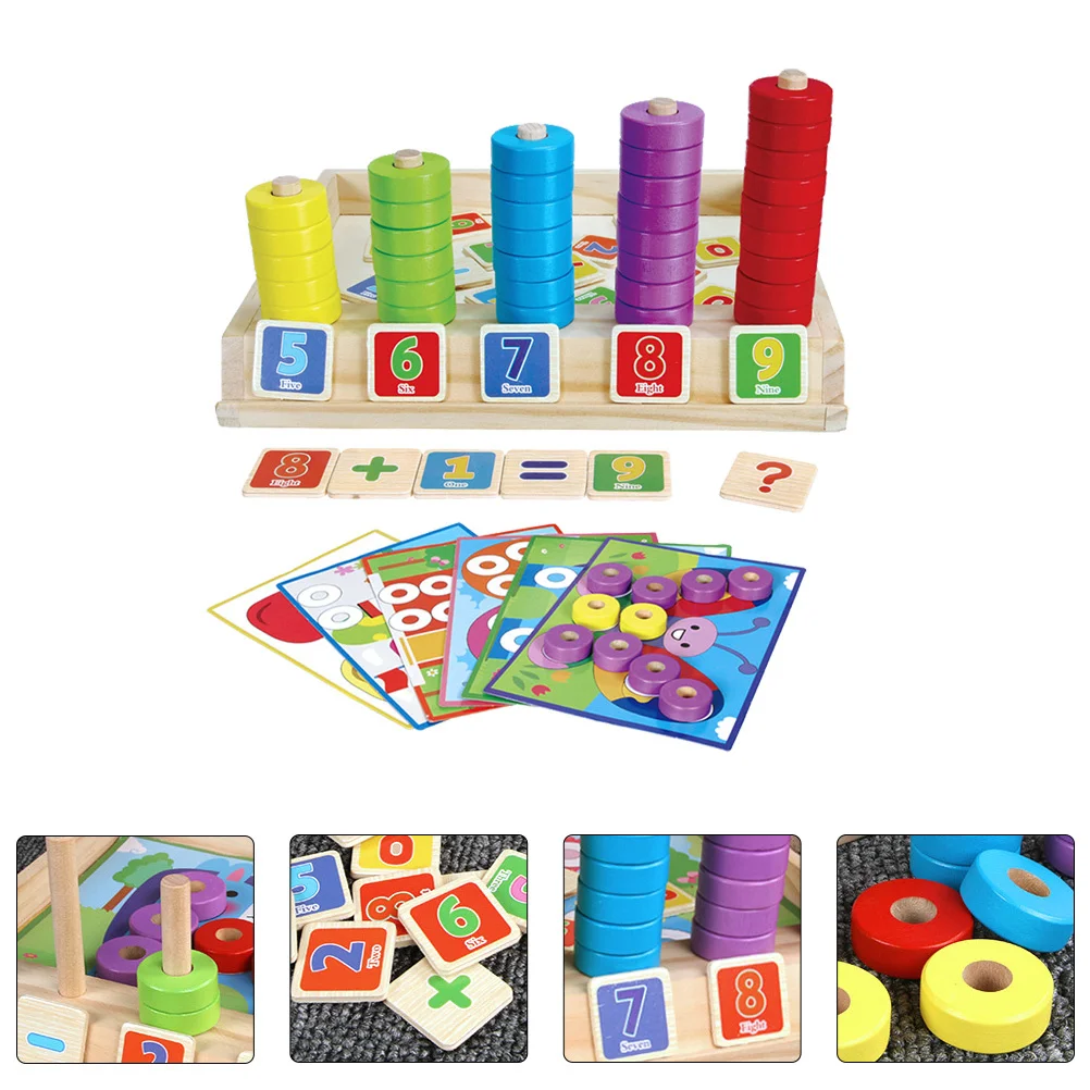 

Abacus Arithmetic Box Counting Tool Math Tools Taste Kids Educational Toy Wooden