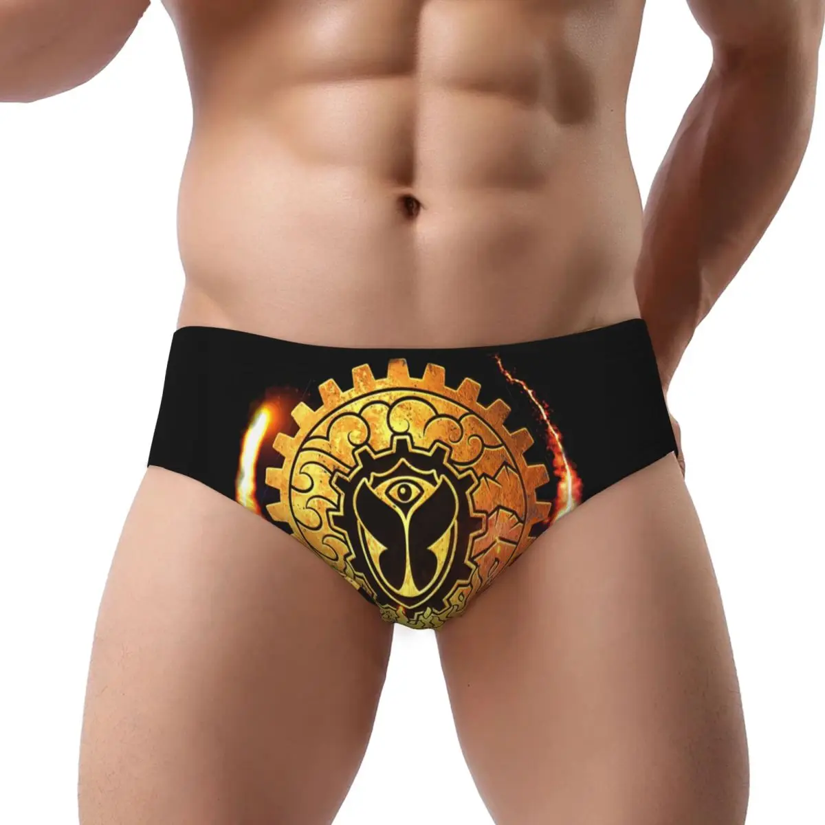 Custom Tomorrowland Brief Panties for Women Comfort Stretch Belgian Electronic Dance Music Festival Underwear