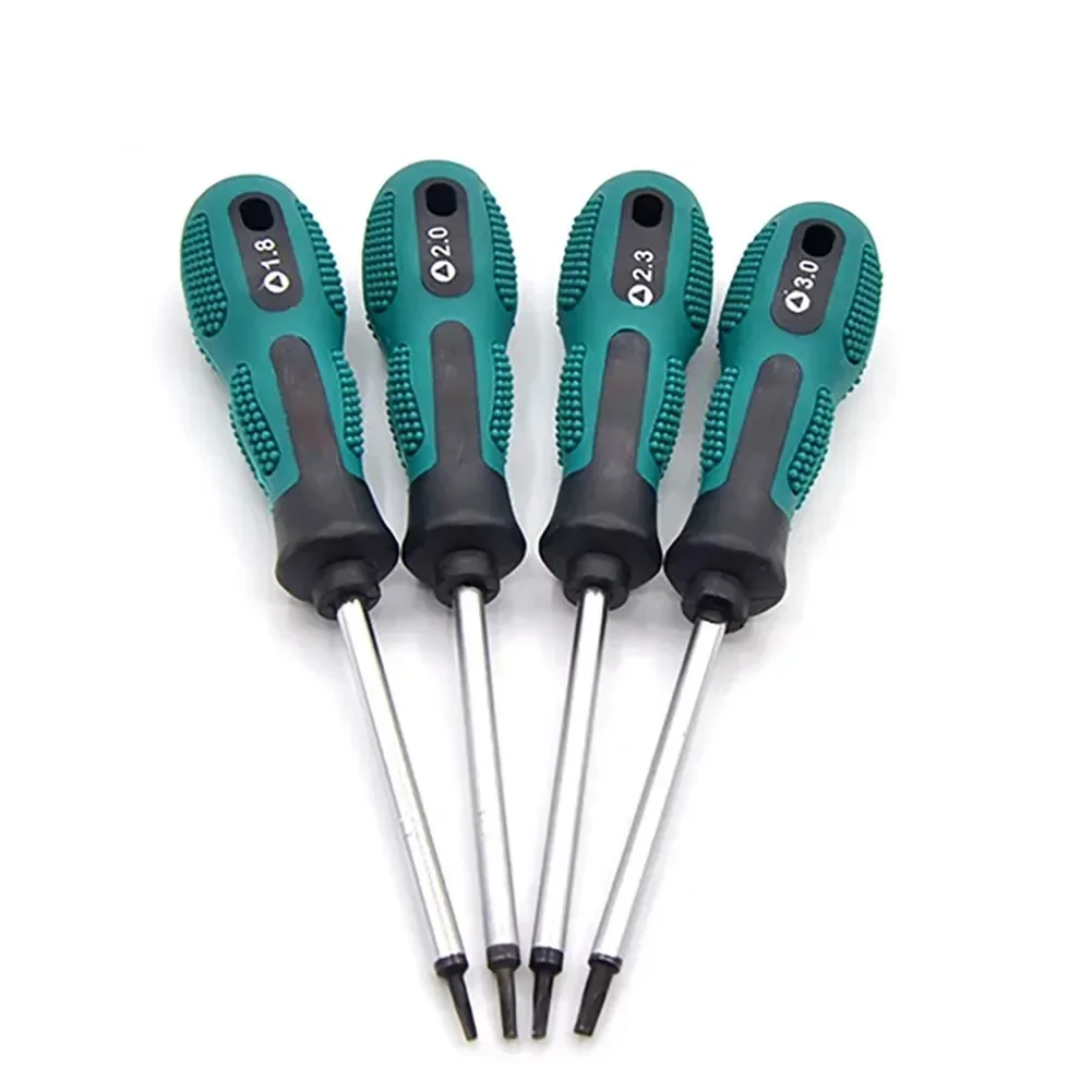 1pc Magnetic Triangle Screwdriver 1.8/2.0/2.3/3.0mm Triangle Screwdriver Head Home Nutdrivers Repair Hand Tools