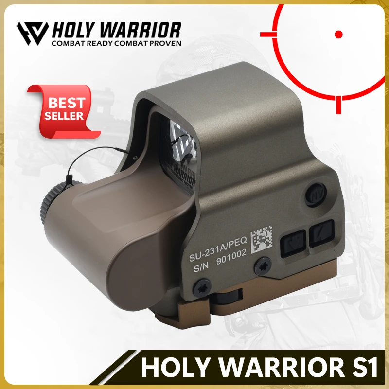 

Holy Warrior SHW1 EXP-S3 Holographic Red Dot Sight NV Function for Hunting with Full Original Markings