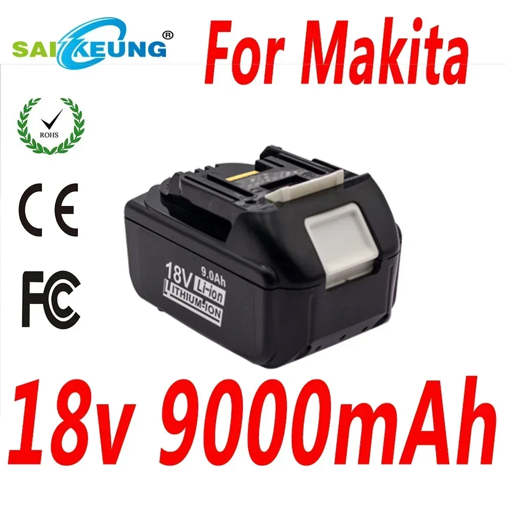 Replace Makita 18V Tool BL1850B Battery4.0AH 6.0AH 7.0AH 8.0AH 9.0AH ,Compatible with BL1840B BL1860B BL1830 BL1815 BL1820