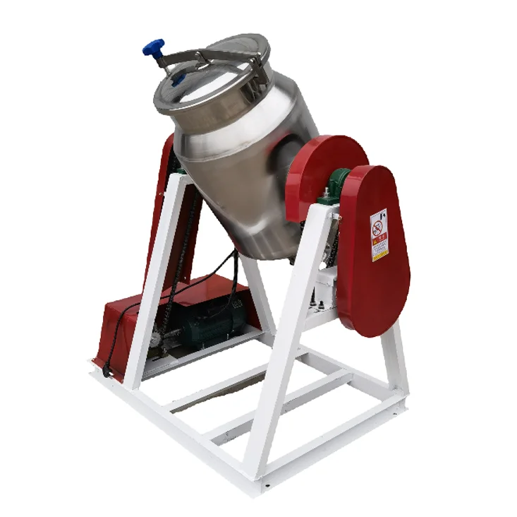 

Dry Powder Spice Vanilla Tea Mixer Double Cone Drum Mixer