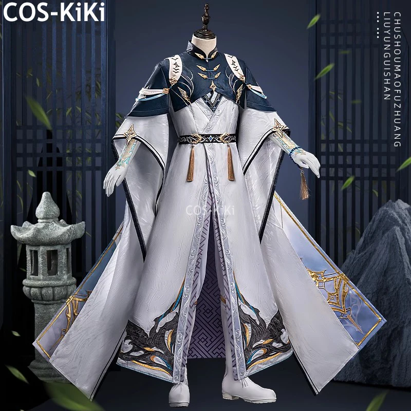 COS-KiKi Love And Deepspace Zayne Game Suit Gorgeous Uniform Cosplay Costume Halloween Carnival Party Role Play Outfit Men