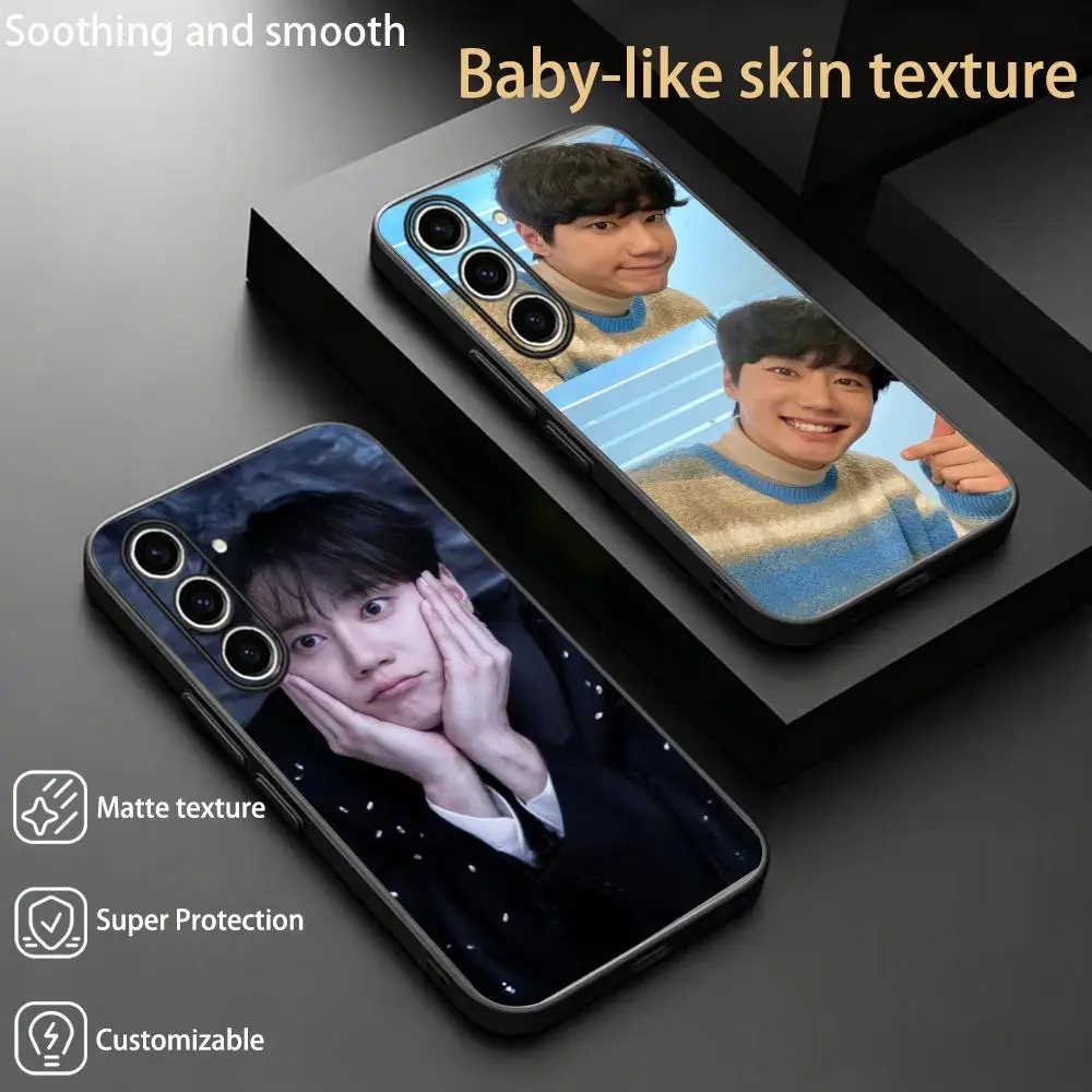 Hot Korea actor Lee Jun Young poster  Phone Case For Samsung Galaxy S26 S25 S24 S23 S22 S21 Plus Ultra Note20 Soft Black