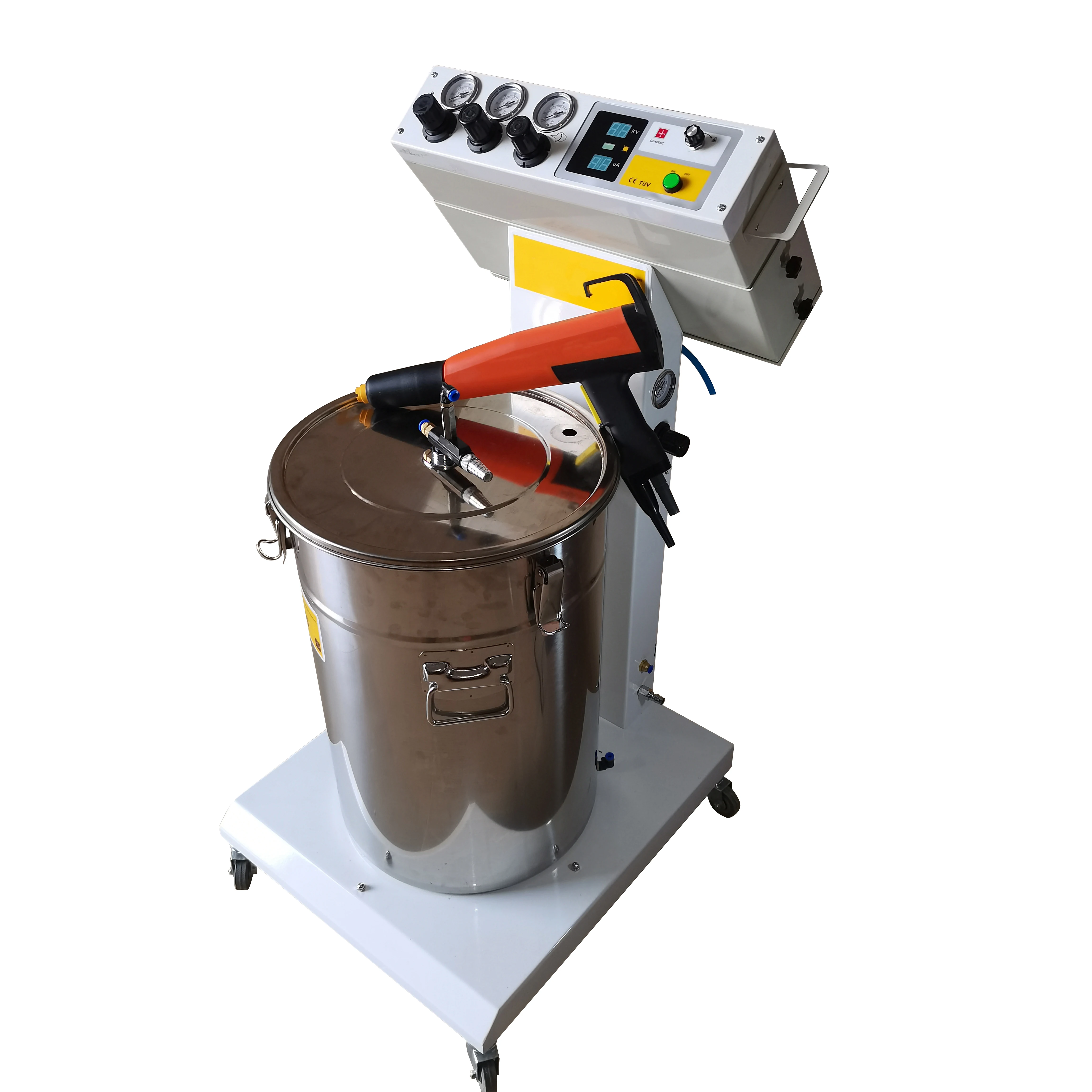 Electrostatic Spray Gun, Easy Operate Painting Machine, Wet Paint Sprayer, Powder Coating Equipment, 2 in 1 Function view 4