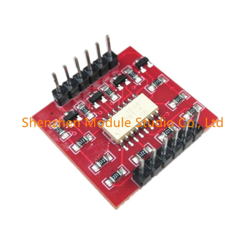 TLP281 4 CH 4-Channel Opto-isolator IC Module For Arduino Expansion Board High And Low Level Optocoupler Isolation