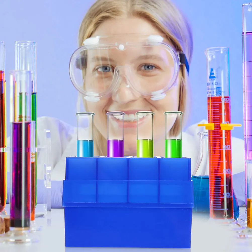 

2 Pcs Refrigeration Cartridge Number Holder Test Tube Case Laboratory Equipment Sample Bottles Cryobox