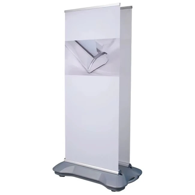 Three fold poster board display banner sandwich led board signage