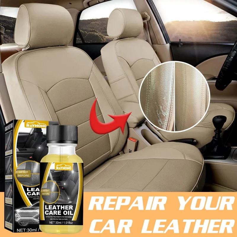 Car Interior Care Agent Leather Seat Maintenance Liquid Moisturizing Bbright Refurbished Maintenance Agent Cleaning Coating