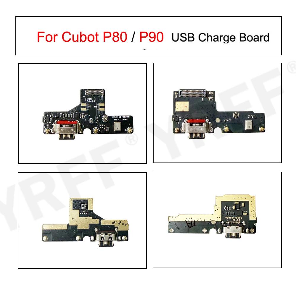 Зарядная плата USB для Cubot P80 P90, запчасти для ремонта мобильных телефонов Зарядная плата USB для Cubot P80 P90, запчасти для ремонта мобильных телефонов