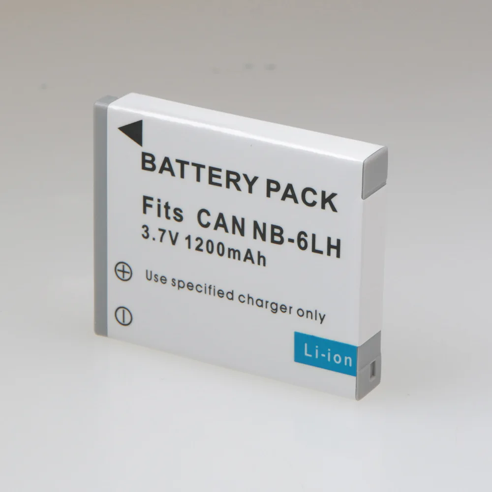 Camera Battery NB 6L NB6L NB-6L for Canon Power-shot IXUS 310 SX240 SX275 SX280 SX510 SX500 HS 95 D10 D20 D30 1200mAh Batteries
