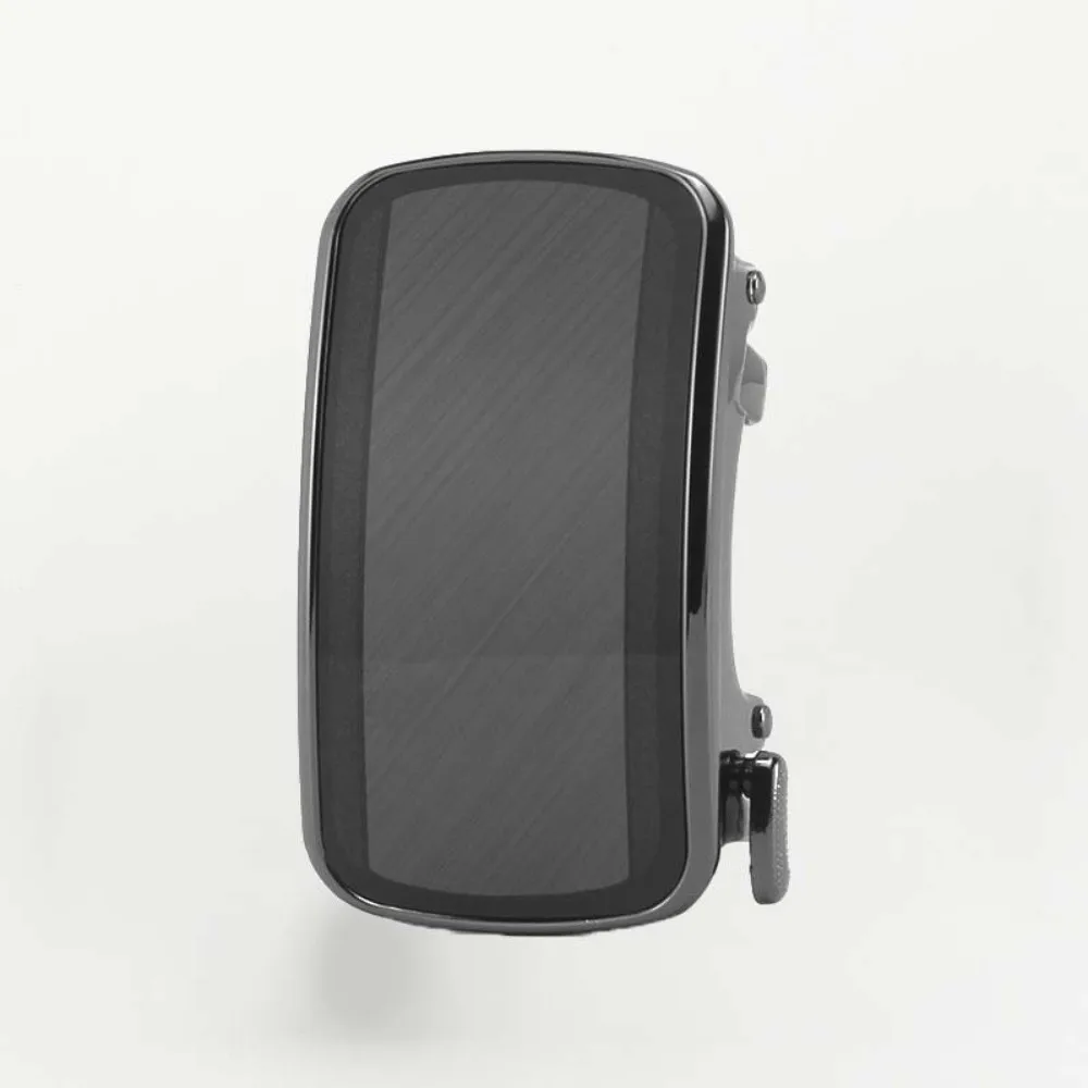 سبيكة واسعة حزام مشبك 3.5 سنتيمتر الرجال السود سبيكة حزام مشبك دائم استبدال الملحقات حزام التلقائي أبازيم الخصر الختم #4