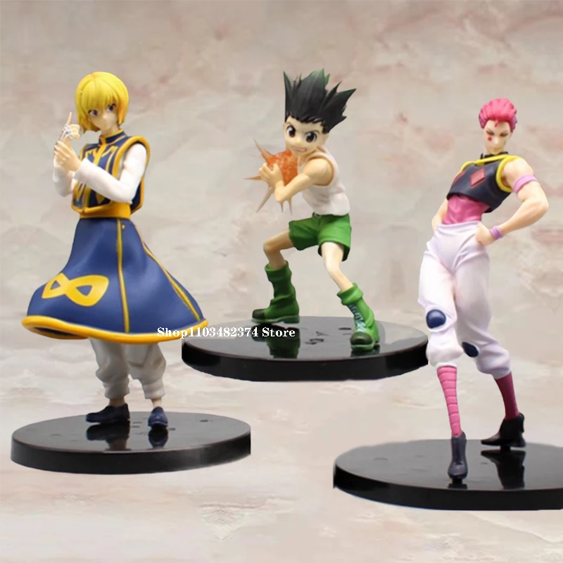 

Anime Kurapika Nenderoid Hunter×hunter Gon Freecss Figure Hisoka Action Figures Model PVC Collection Doll Desktop Toys for Gift
