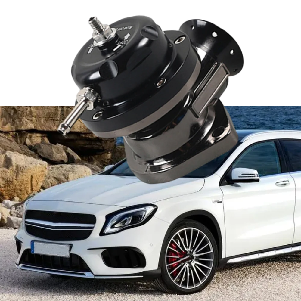 1 conjunto universal de alumínio tipo-rs turbo válvula de sopro bov + tubo de flange de 2.5