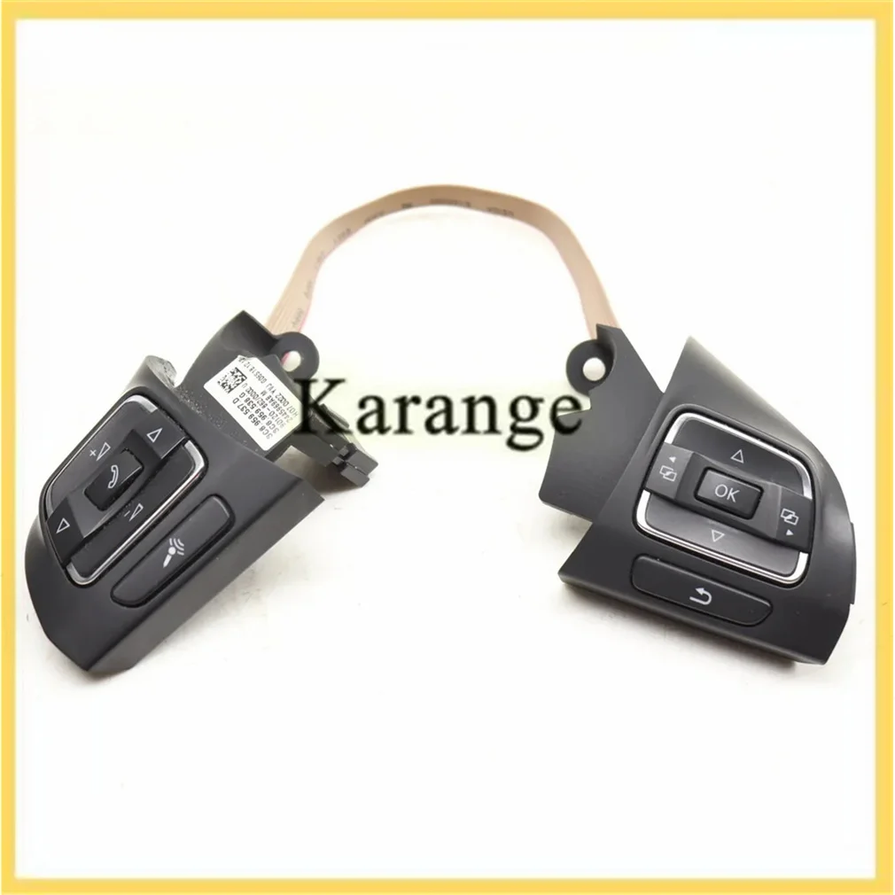 A Pair 3C8959538E  3C8959538F 3C8998537A  3C8998537B Car Accsesories Tools Steering Wheel Buttons  for CC  R32