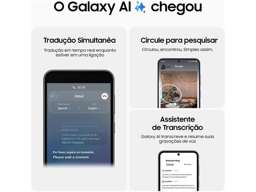 الهاتف الذكي Samsung Galaxy S23 + 256GB كريمي 5G 8GB RAM 6,6 بوصة كاميرا. ثلاثي + صورة شخصية 12 ميجابكسل #6