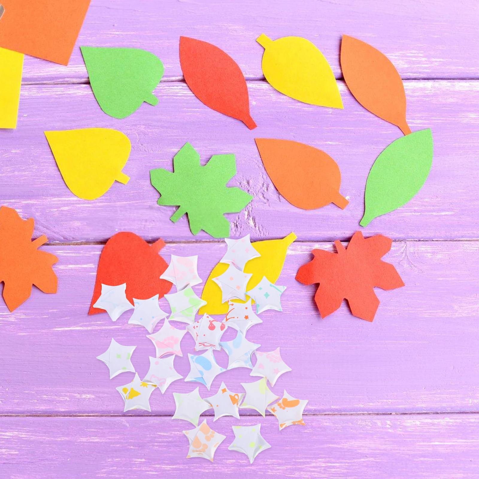 

840Pcs Origami Star Paper Strips Set Decorative Paper for Valentines Wedding Christmas DIY Craft Projects Decorative Star Strip