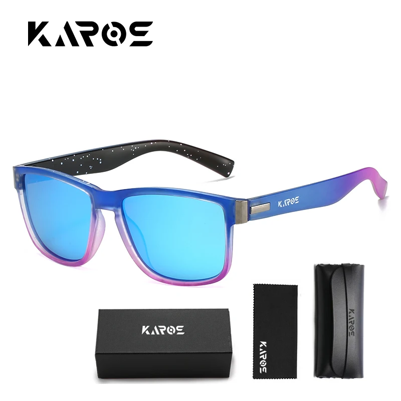 Karos الاستقطاب النظارات الشمسية الرجال النساء UV400 نظارات الصيد الدراجات نظارات البيسبول في الهواء الطلق البيسبول الرياضة القيادة نظارات صندوق #1