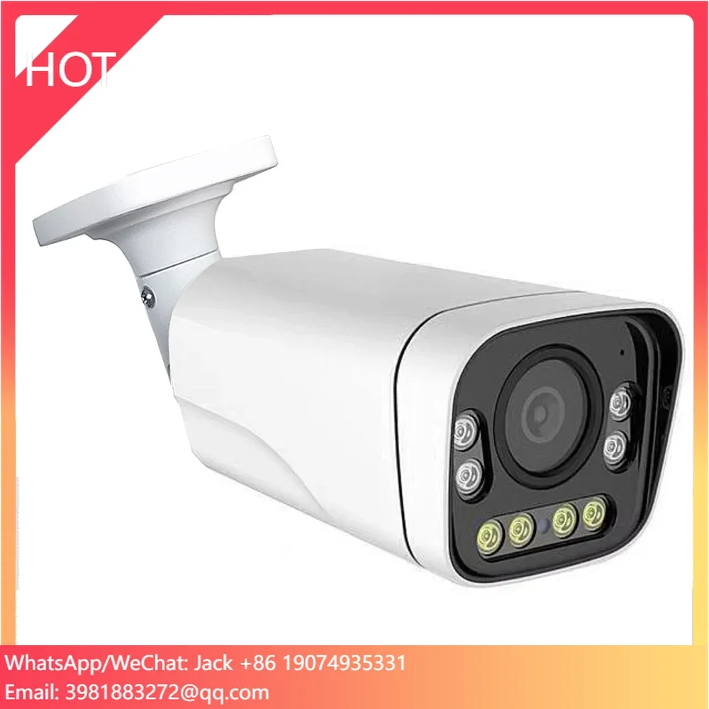 

Waterproof Full Color Night Vision 4K 8MP 30fps 15X ZOOM POE Bullet IP Camera RTMP Hik Vision Protocol On Vi TF Card Slot 30M IR