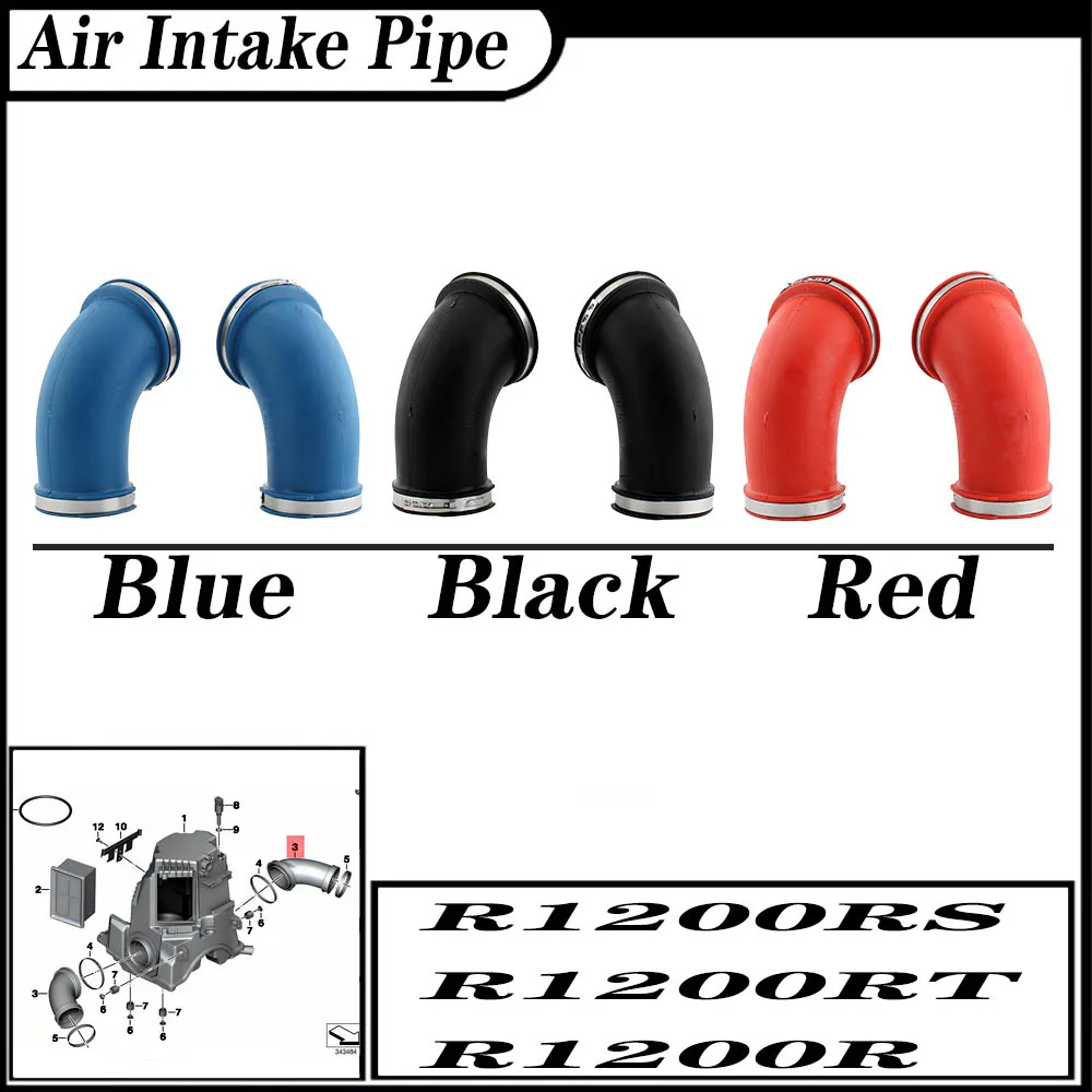 

ДЛЯ BMW R1200R R1200RS R1200RT 2005-2014 аксессуары для мотоциклов очиститель воздухозаборного фильтра всасывающие трубы каналы