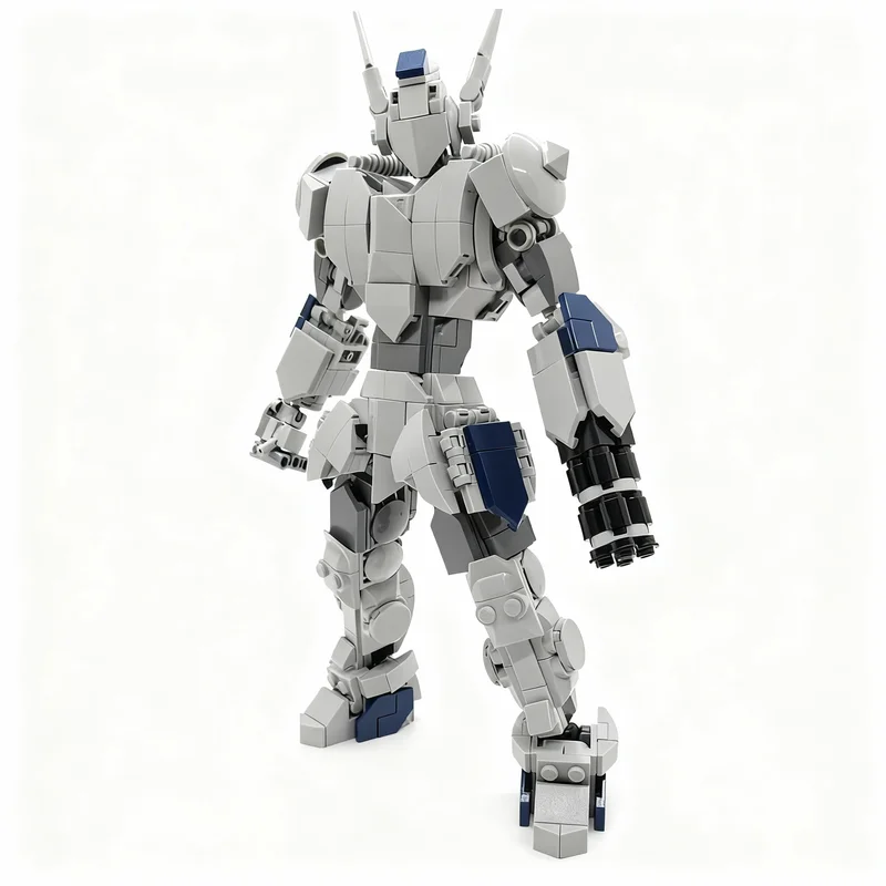 466 peças de Blocos de Montar MOC Zephyr, Brinquedos Criativos DIY, Presentes de Natal, Ideia de Aniversário para Crianças