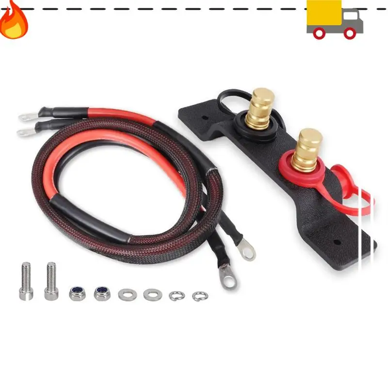 

High Quality Battery Jumper Terminal Charging Tool Kit Battery Base Extension Cable Set For Off-Road Vehicle RV Yacht